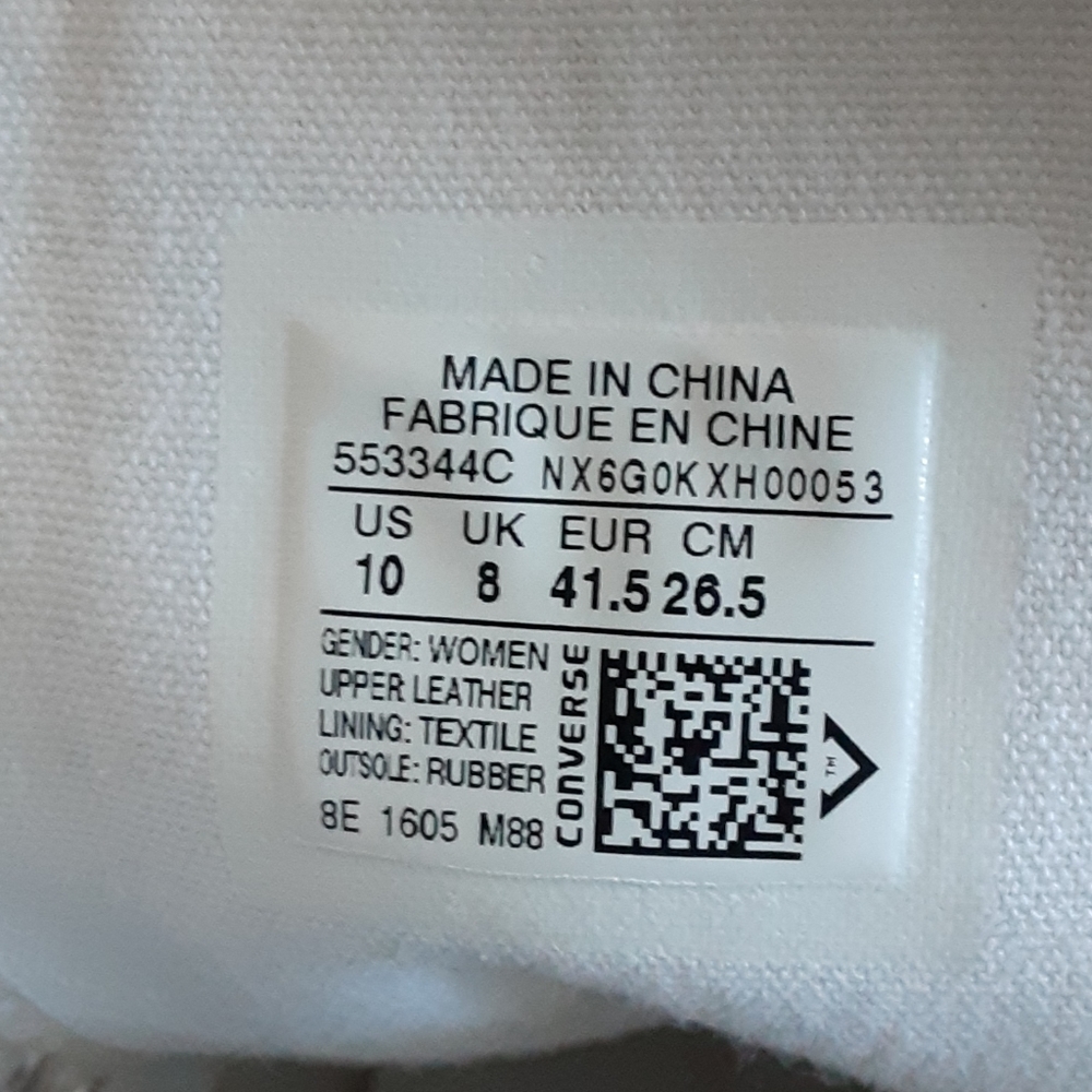 Mens Metallic Gold Converse